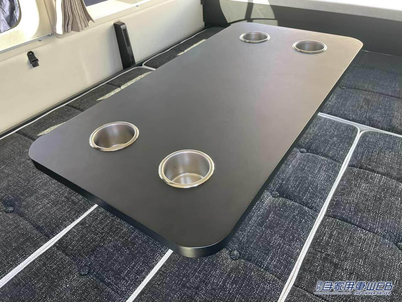 |これはフラットスペースが広くて最高だ! トヨタ ハイエースがベースのキャンパー