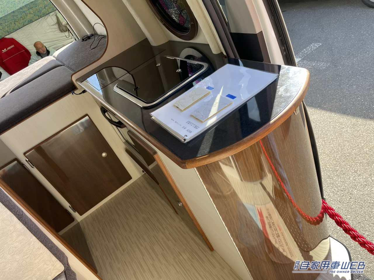 |常設ベッドと豊富な収納で快適車中泊が楽しめる! トヨタ ハイエースがベースのキャンパー