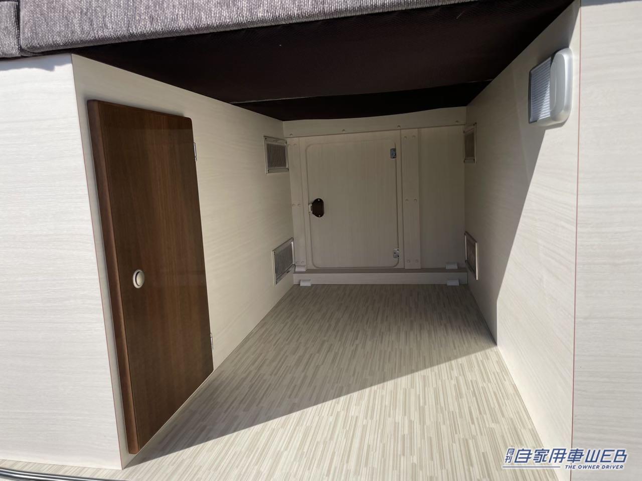 |常設ベッドと豊富な収納で快適車中泊が楽しめる! トヨタ ハイエースがベースのキャンパー