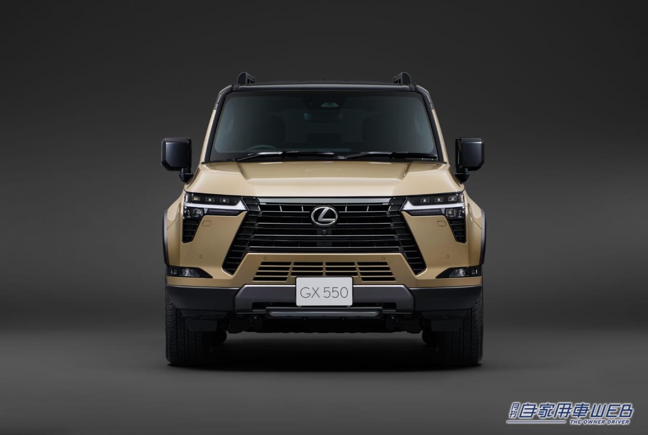 |レクサス、新型GXの国内導入の概要を発表。100台限定のローンチモデル「GX550 ”OVERTRAIL+”」の抽選注文受付を開始