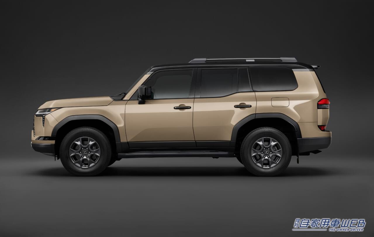 |レクサス、新型GXの国内導入の概要を発表。100台限定のローンチモデル「GX550 ”OVERTRAIL+”」の抽選注文受付を開始