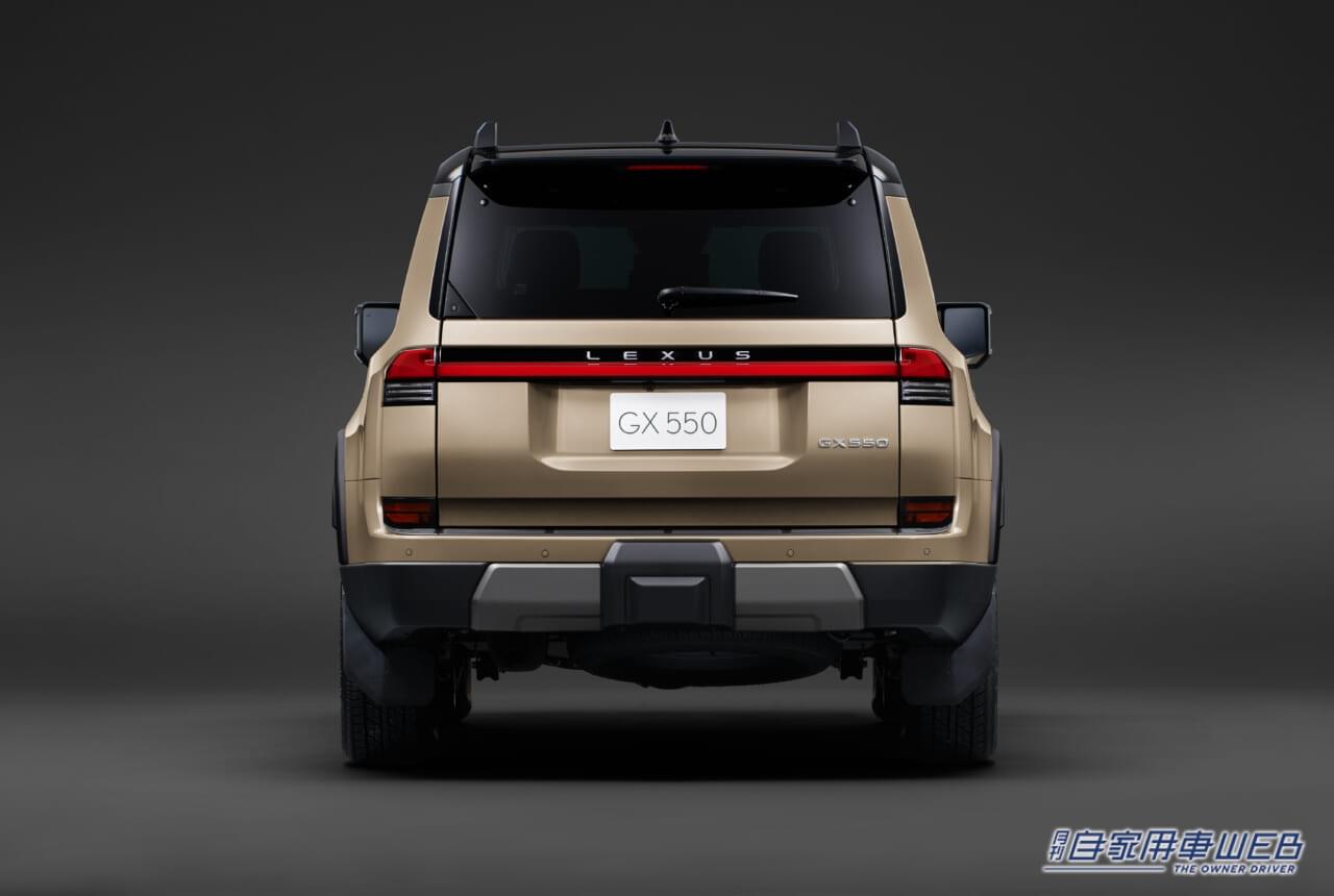|レクサス、新型GXの国内導入の概要を発表。100台限定のローンチモデル「GX550 ”OVERTRAIL+”」の抽選注文受付を開始