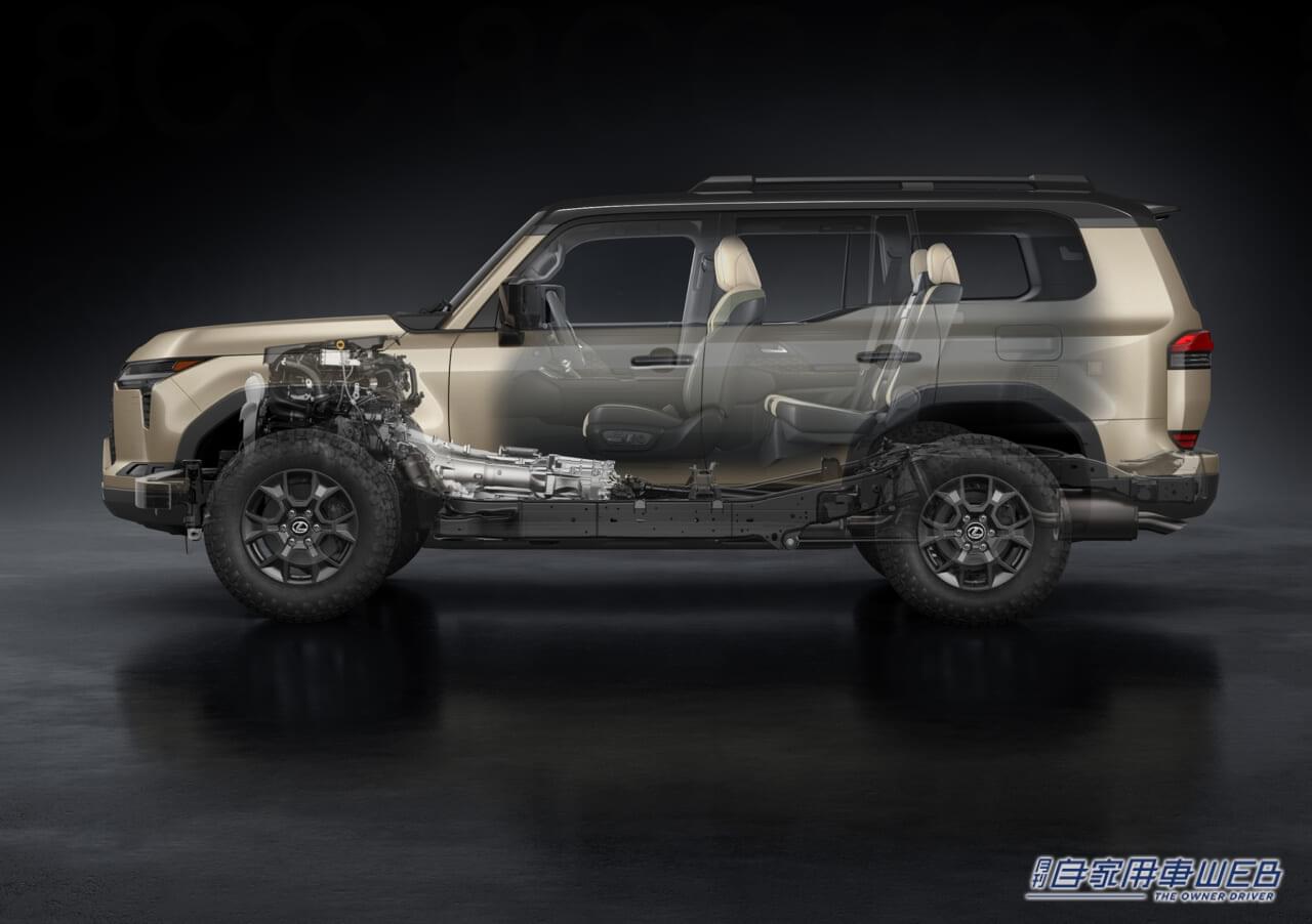 |レクサス、新型GXの国内導入の概要を発表。100台限定のローンチモデル「GX550 ”OVERTRAIL+”」の抽選注文受付を開始