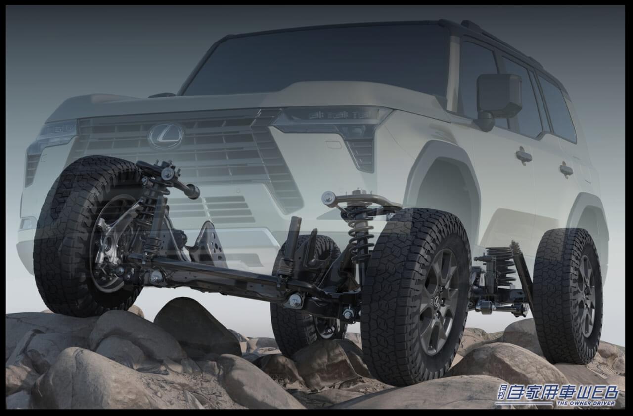 |レクサス、新型GXの国内導入の概要を発表。100台限定のローンチモデル「GX550 ”OVERTRAIL+”」の抽選注文受付を開始