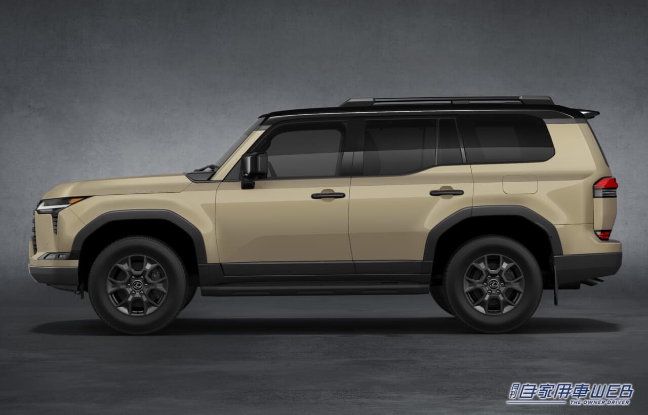 |レクサス、新型GXの国内導入の概要を発表。100台限定のローンチモデル「GX550 ”OVERTRAIL+”」の抽選注文受付を開始