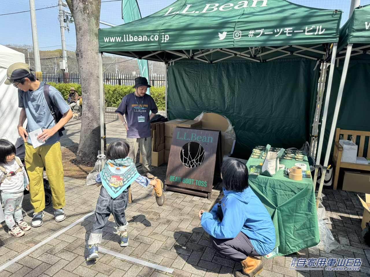 |L.L.ビーンのブーツが車になった! 公道も走れる「ブーツモービル」【アウトドアデイジャパン東京】