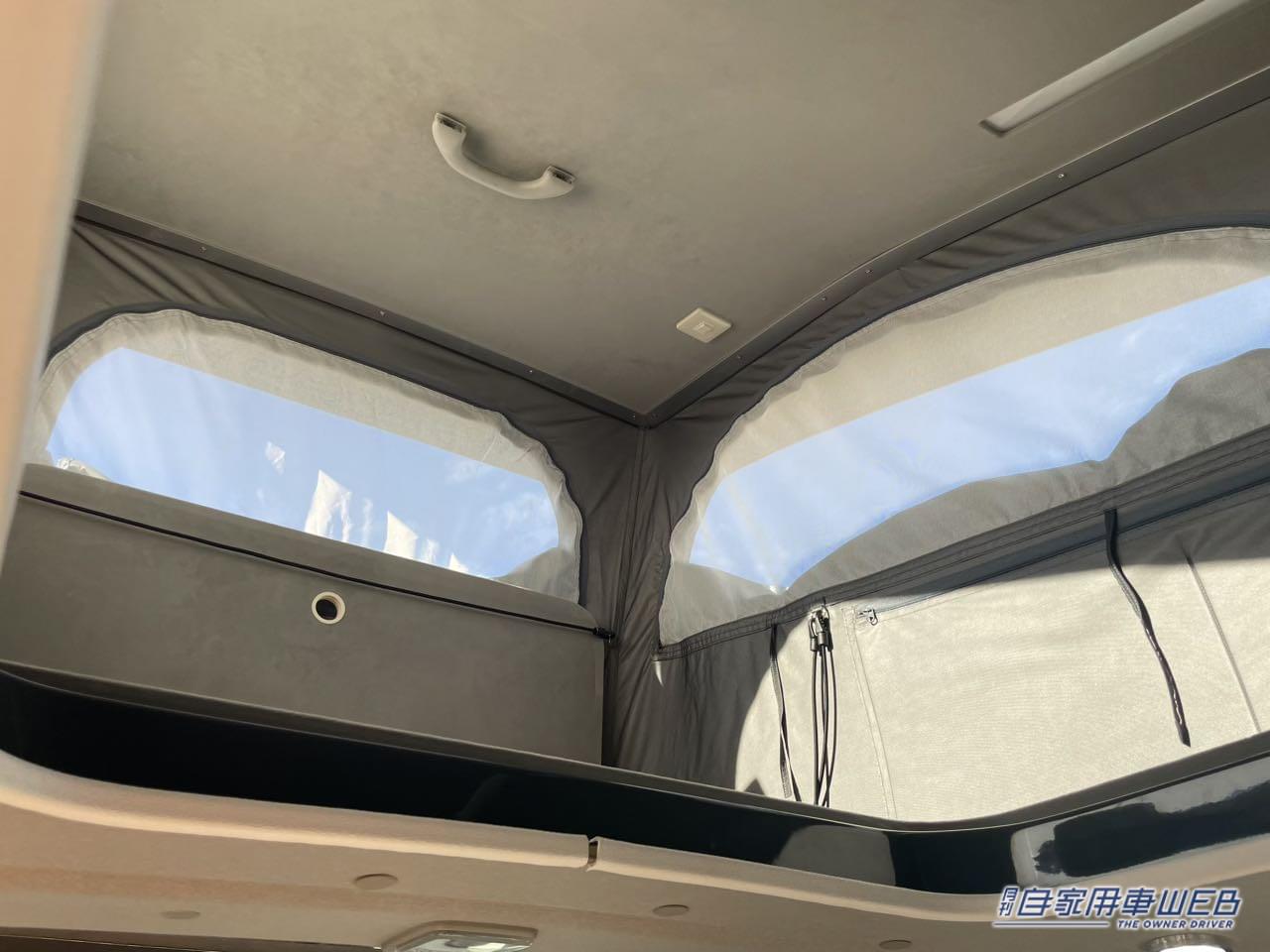 |運転しやすく車内も広い! 就寝スペースもバッチリ確保できる日産NV200バネットがベースのキャンパー