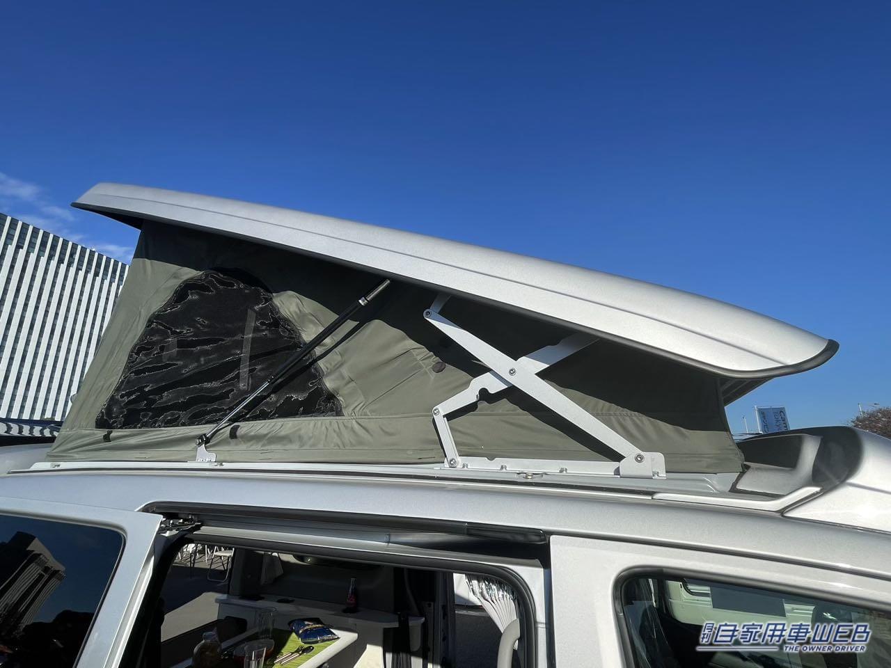 |適度なサイズ感で運転しやすい! シンプルで使いやすいボックスシートも魅力の日産NV200バネットがベースのキャンパー