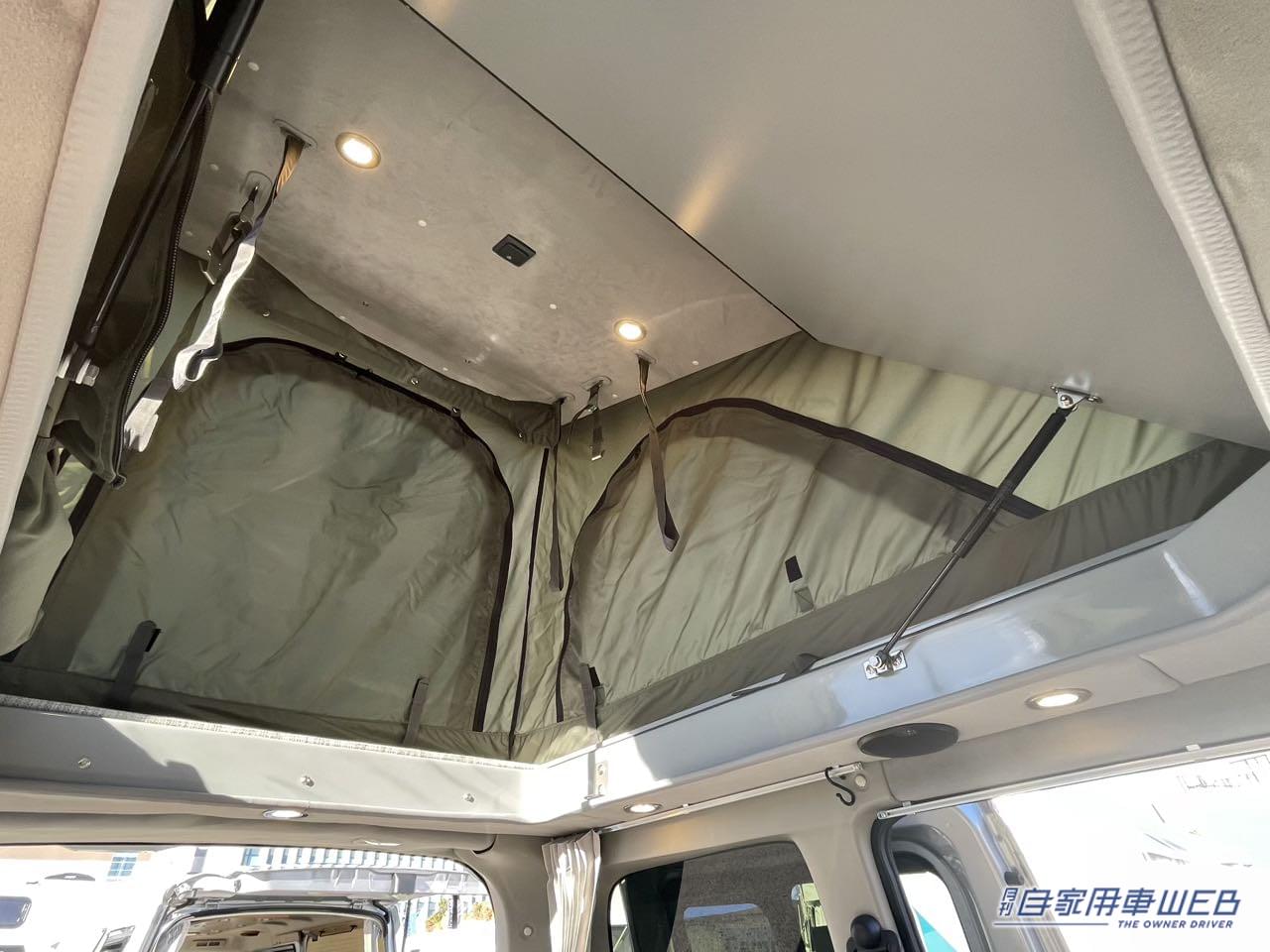 |適度なサイズ感で運転しやすい! シンプルで使いやすいボックスシートも魅力の日産NV200バネットがベースのキャンパー