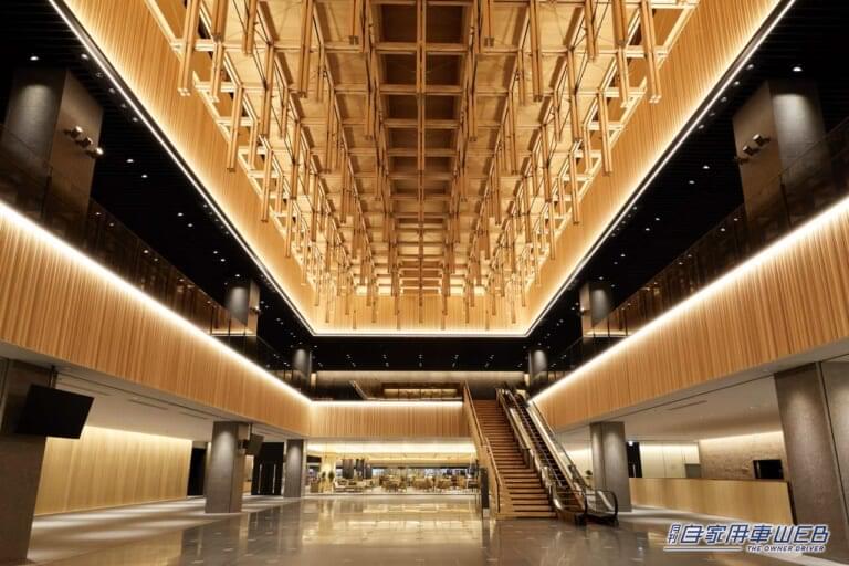 来客棟 内観|トヨタの「もっといいクルマづくり」の拠点「Toyota Technical Center Shimoyama」が完成。全面運用を開始!