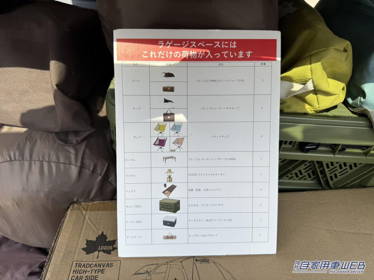 ｜テントと自転車がルーフに！　荷物だってこんなに積める！　アウトドア仕様のフォレスターとレヴォーグ レイバック【アウトドアデイジャパン東京】