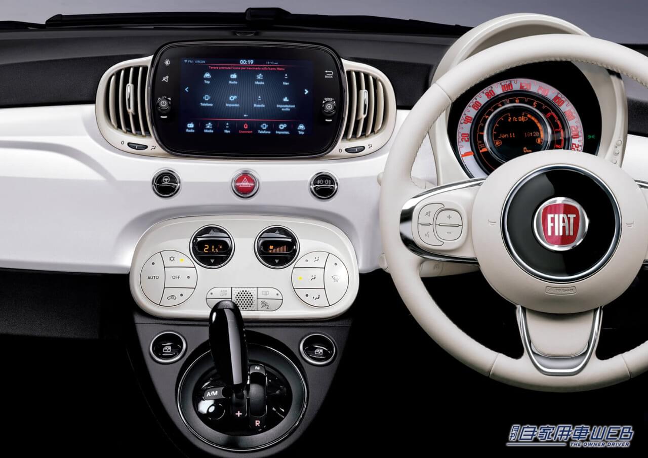 |フィアット500に、1.2Lエンジンを搭載する新グレード「1.2 Dolcevita」を設定