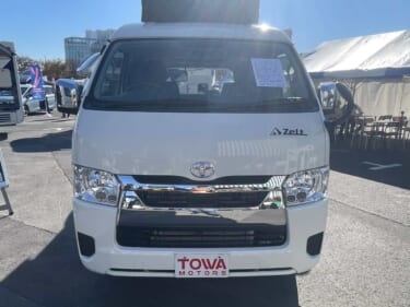 座敷みたいなフラットスペースが快適だ! トヨタ ハイエースがベースのキャンパー
