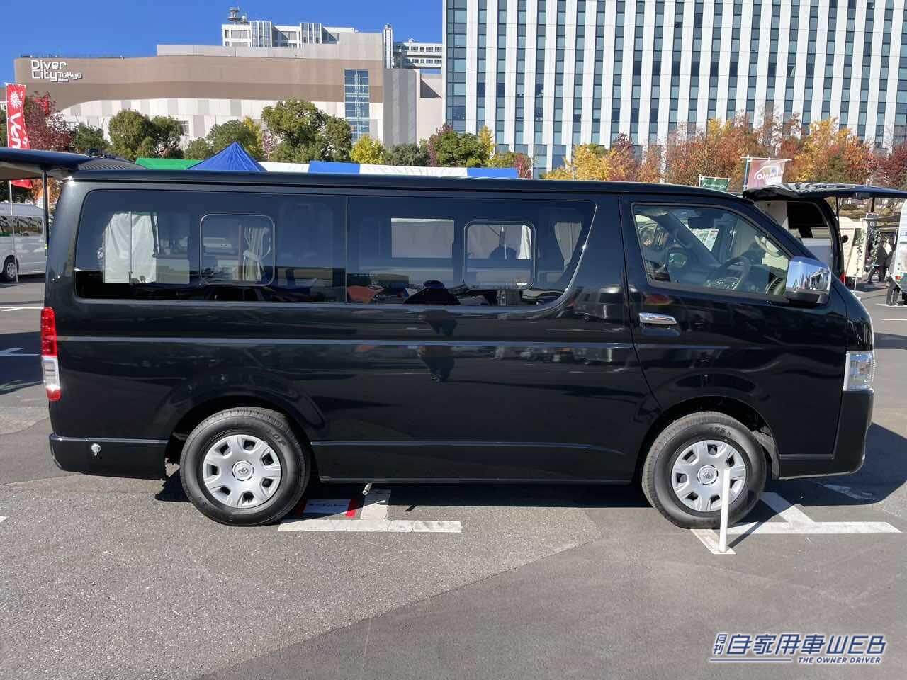 |レイアウト変更なしで二段ベッドが使える! 装備も充実のトヨタ ハイエースがベースのキャンパー