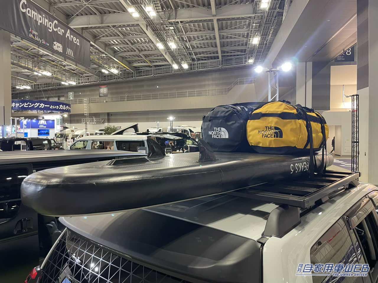 |THE NORTH FACEを体現した一台! トリプルネームで開発されたトヨタ ランドクルーザープラドがベースのキャンパー