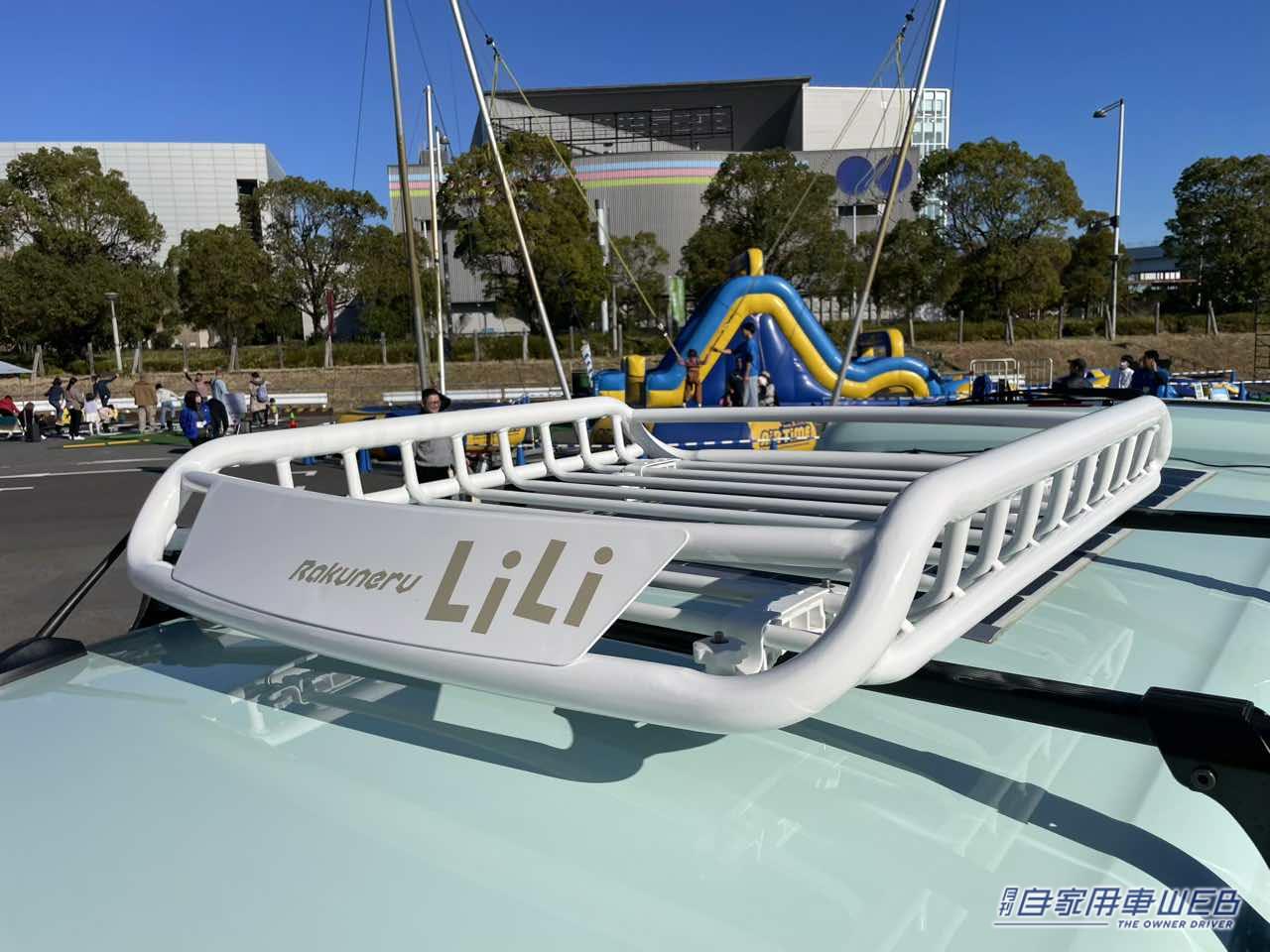 |ミントグリーンのボディが爽やかで印象的! ダイハツ ハイゼットカーゴがベースの軽キャンパー