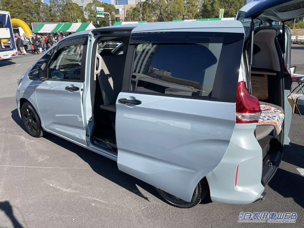 |シンプル機能で普段使いに最適! アウトドア好きにベストな選択肢 ホンダ フリードがベースのキャンパー