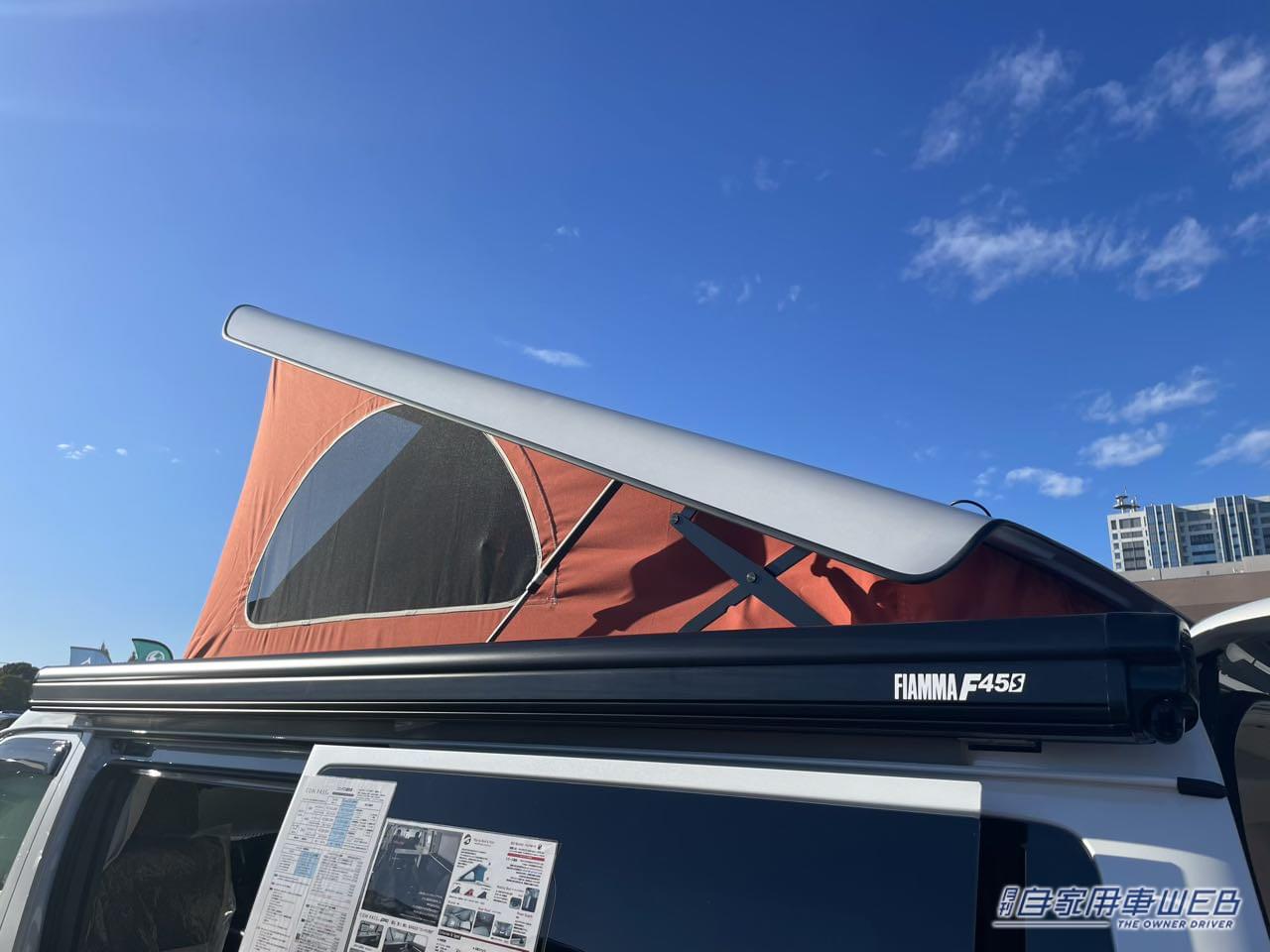 |フラットスペースを最大限に活用したトヨタ ハイエースがベースのキャンパー