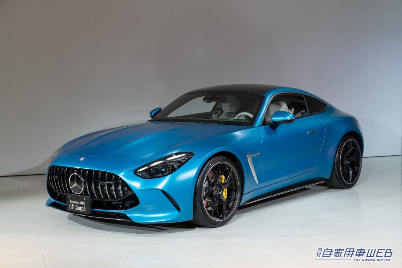 メルセデス・ベンツ、4.0リッターV型8気筒ツインターボエンジンを搭載する「メルセデス AMG GT クーペ」を発表