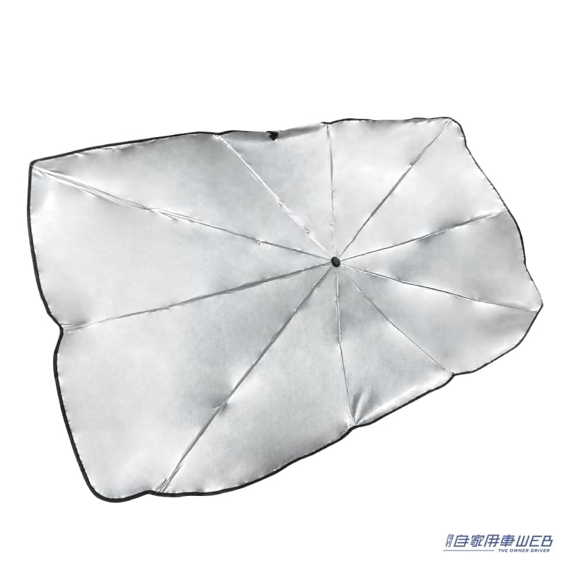 |折りたたみ傘のように収納できる車載用パラソルサンシェード発売!