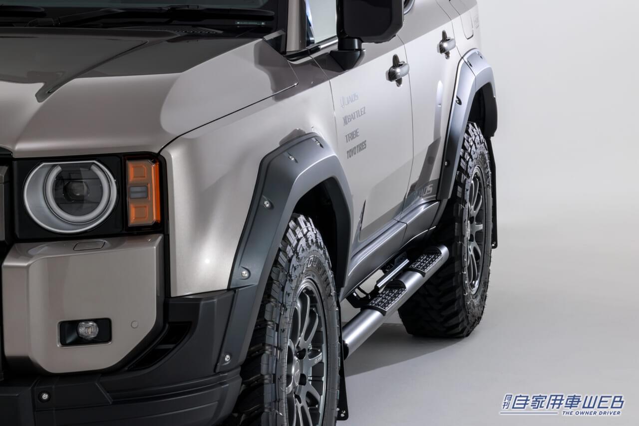 |4WD & SUV 専業アフターパーツメーカーのジャオスから新型ランドクルーザー250の各種パーツリリース