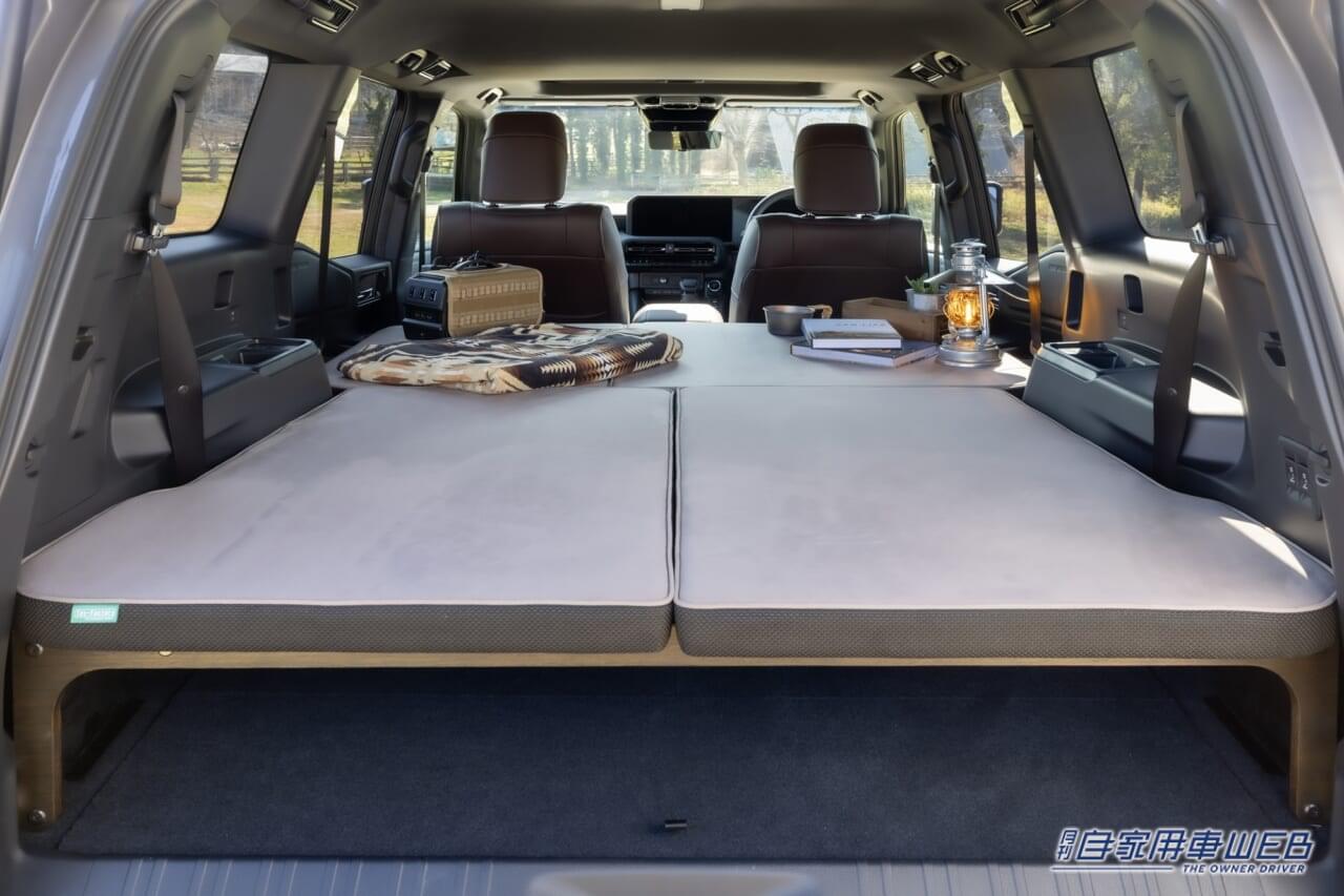 |ランドクルーザー250/70専用の車中泊ベッドキットが登場! トヨタディーラーとトイファクトリーで販売開始