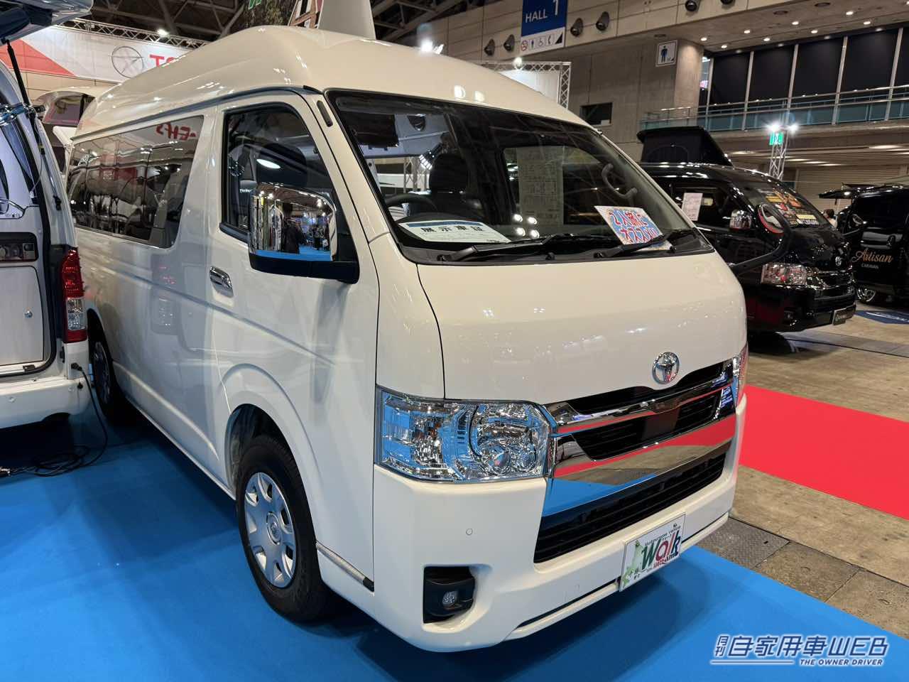 |このボックスシートは広すぎる! フルフラットへの変更も簡単なトヨタ ハイエースがベースのキャンパー