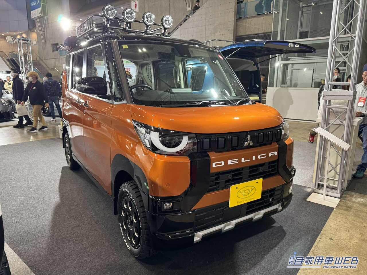 |車中泊にもバッチリ対応! アウトドアにぴったりハマる三菱 デリカミニがベースの軽キャンパー