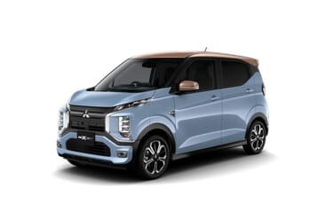 三菱、「eK クロス EV」を一部改良 定額で車内Wi-Fiが使用可能に