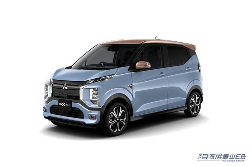 三菱、「eK クロス EV」を一部改良 定額で車内Wi-Fiが使用可能に