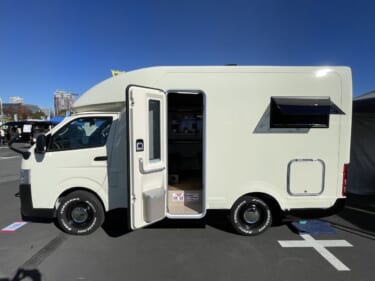 ハイエースタイプ最高クラスの広さが自慢! トヨタ ハイエースがベースのキャンパー