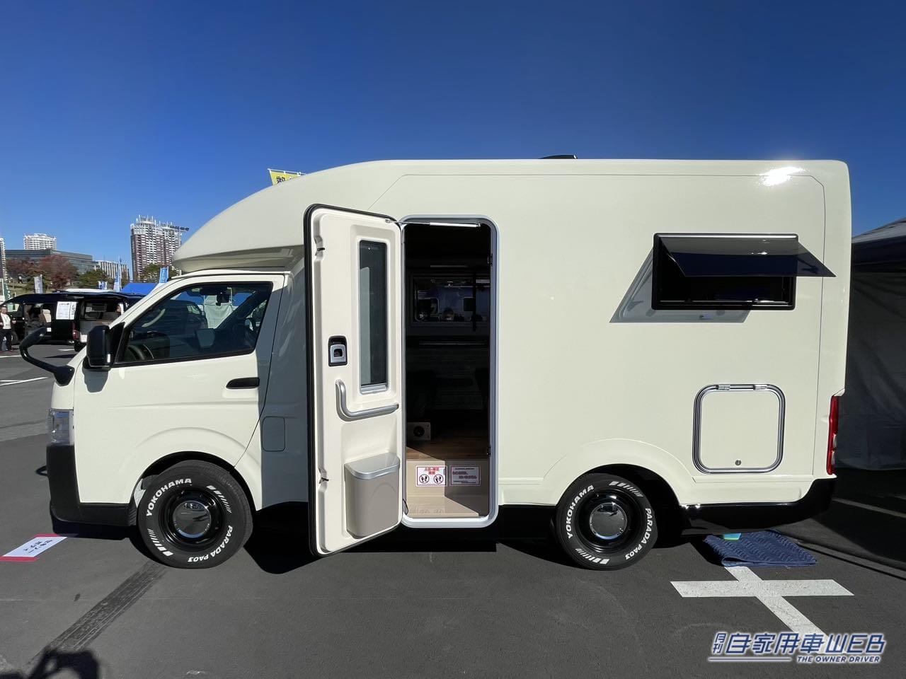 |ハイエースタイプ最高クラスの広さが自慢! トヨタ ハイエースがベースのキャンパー