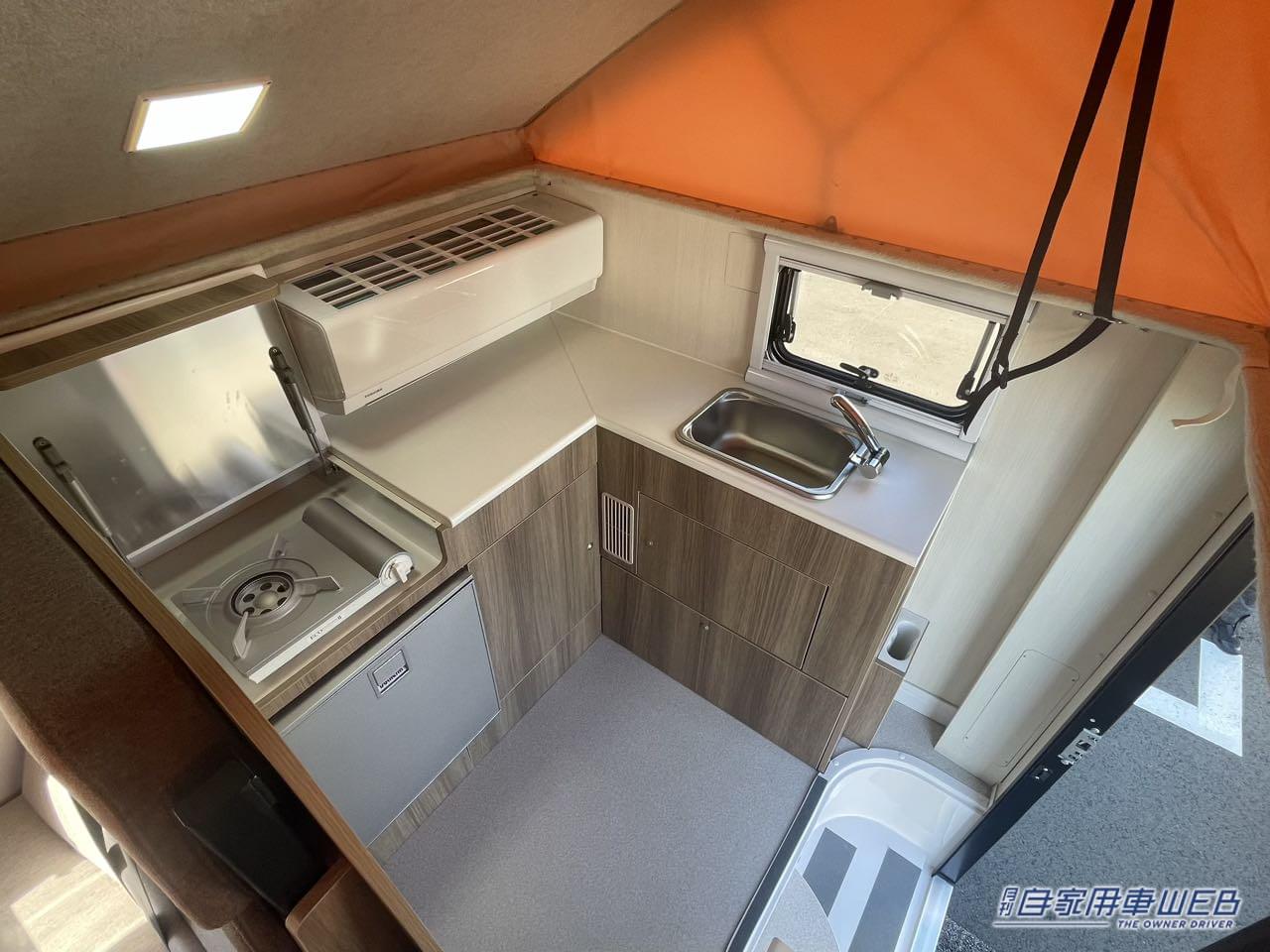 |キャンピングカー専用設計だから広くて快適! トヨタ カムロードがベースのキャンパー