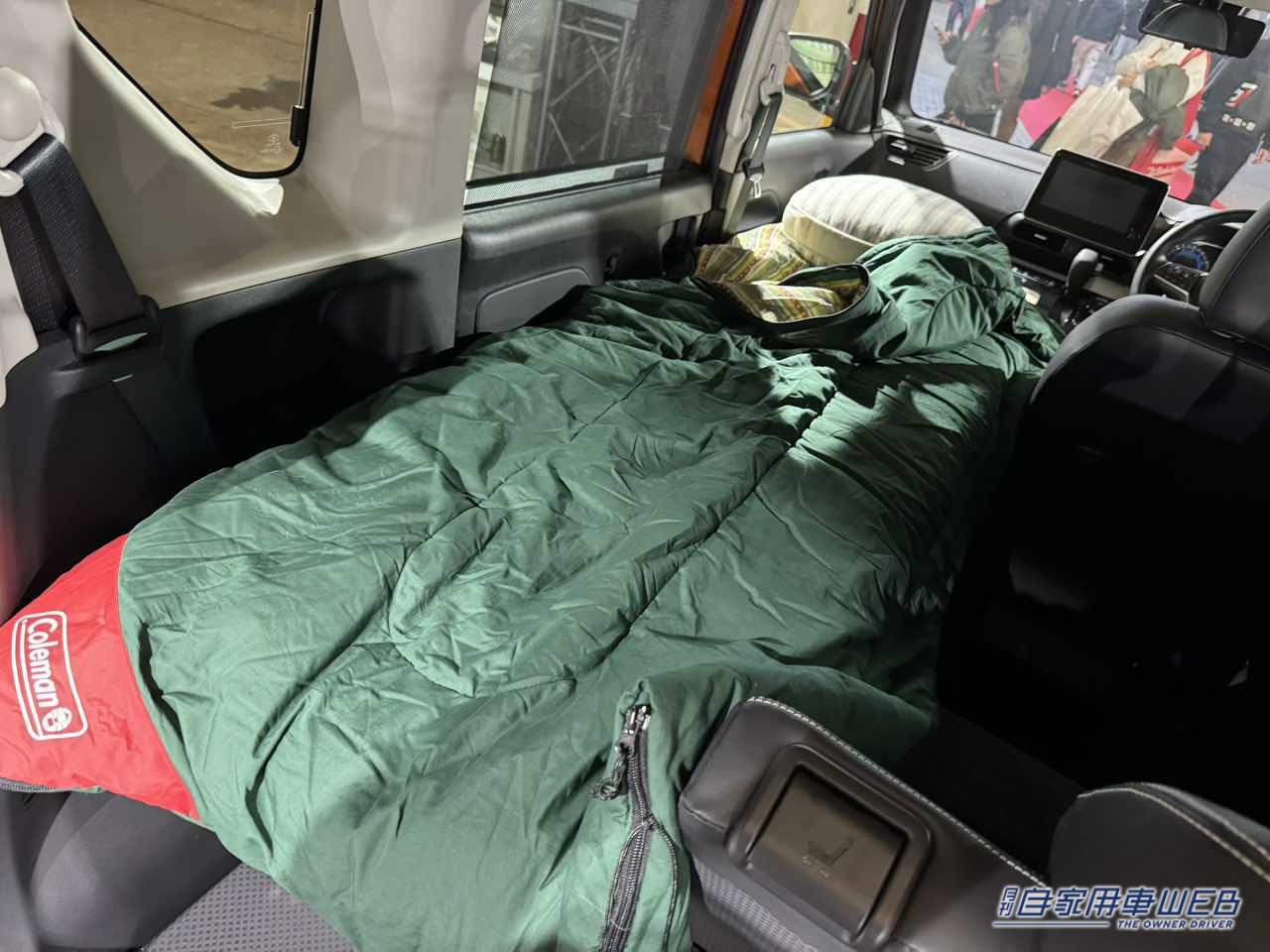 |車中泊にもバッチリ対応! アウトドアにぴったりハマる三菱 デリカミニがベースの軽キャンパー