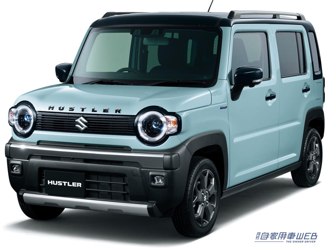 タフで精悍な顔つきを手に入れた新モデルを追加! スズキ「ハスラー タフワイルド」を発売。同時にハスラーの一部仕様変更も実施