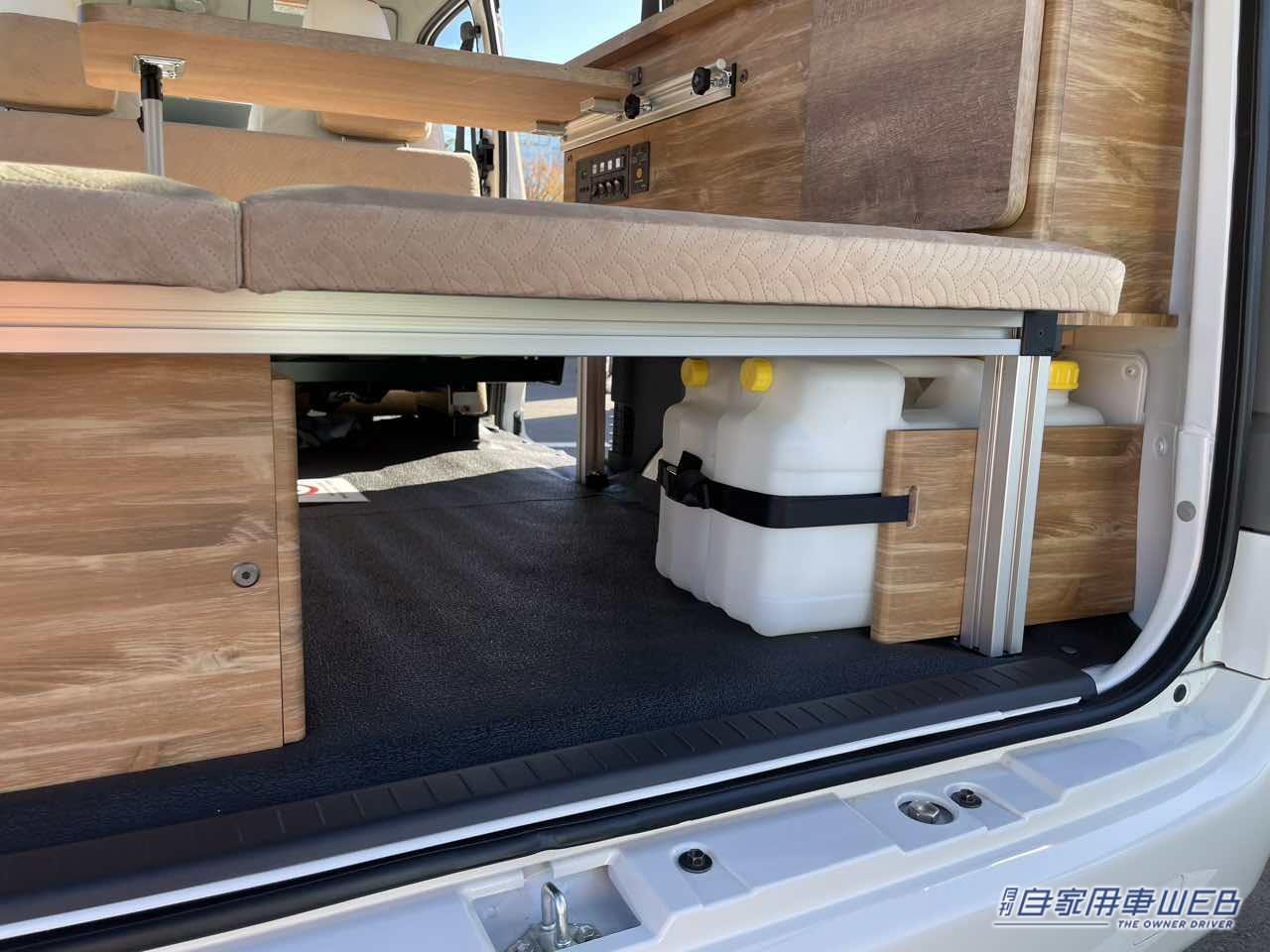 |車外でシャワーも使える便利な相棒! トヨタ タウンエースがベースのキャンパー