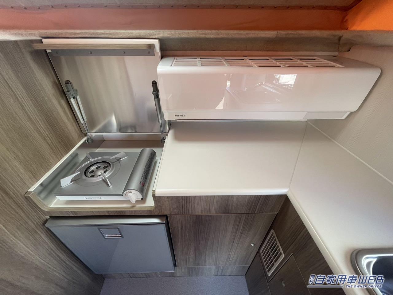 |キャンピングカー専用設計だから広くて快適! トヨタ カムロードがベースのキャンパー