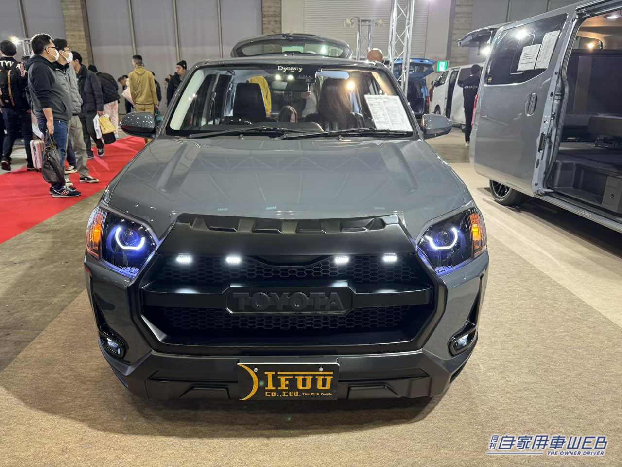 |これは街乗りでも最高にカッコいい! フラットスペースが使いやすいトヨタ プロボックスがベースのキャンパー