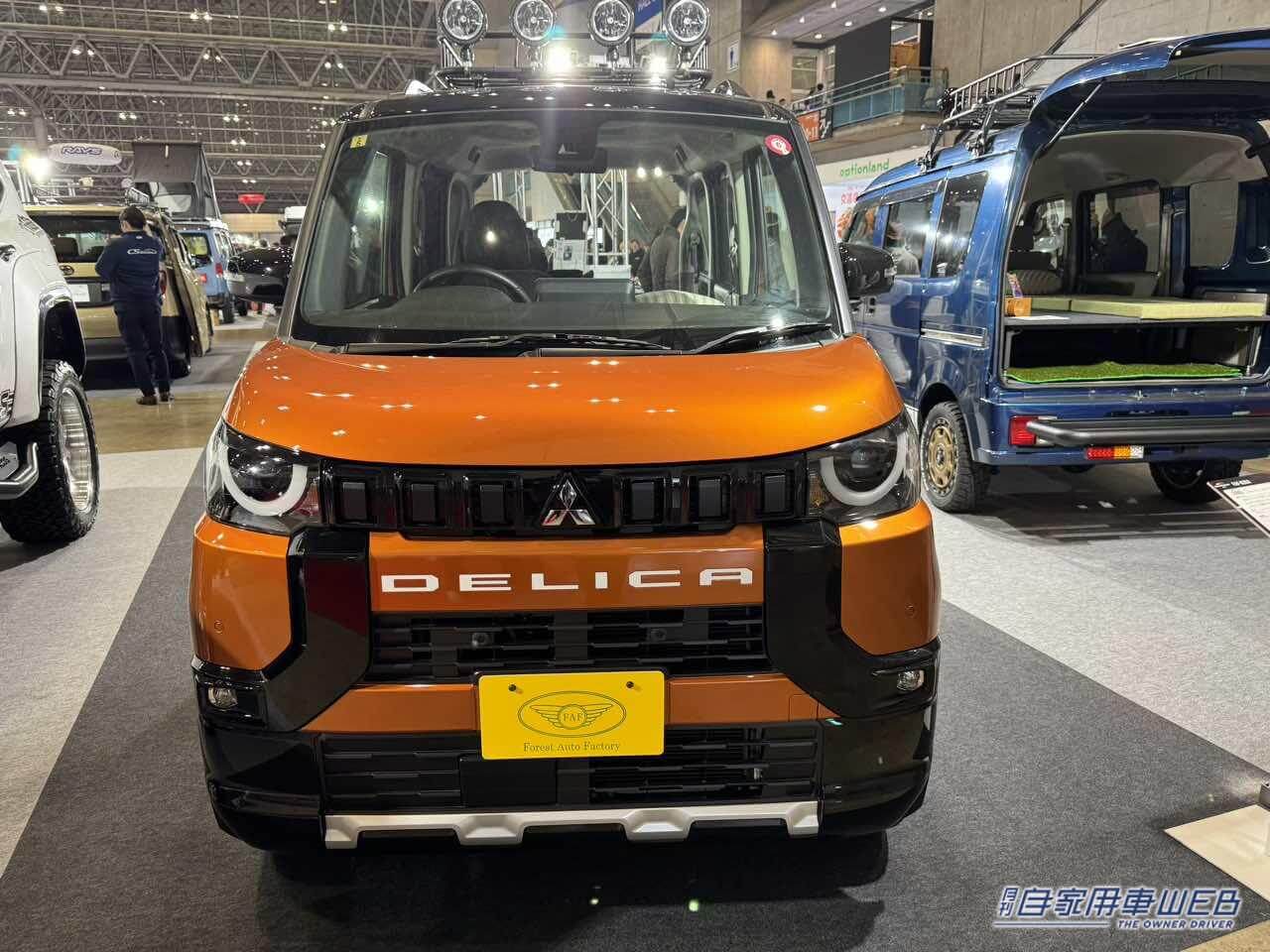 |車中泊にもバッチリ対応! アウトドアにぴったりハマる三菱 デリカミニがベースの軽キャンパー