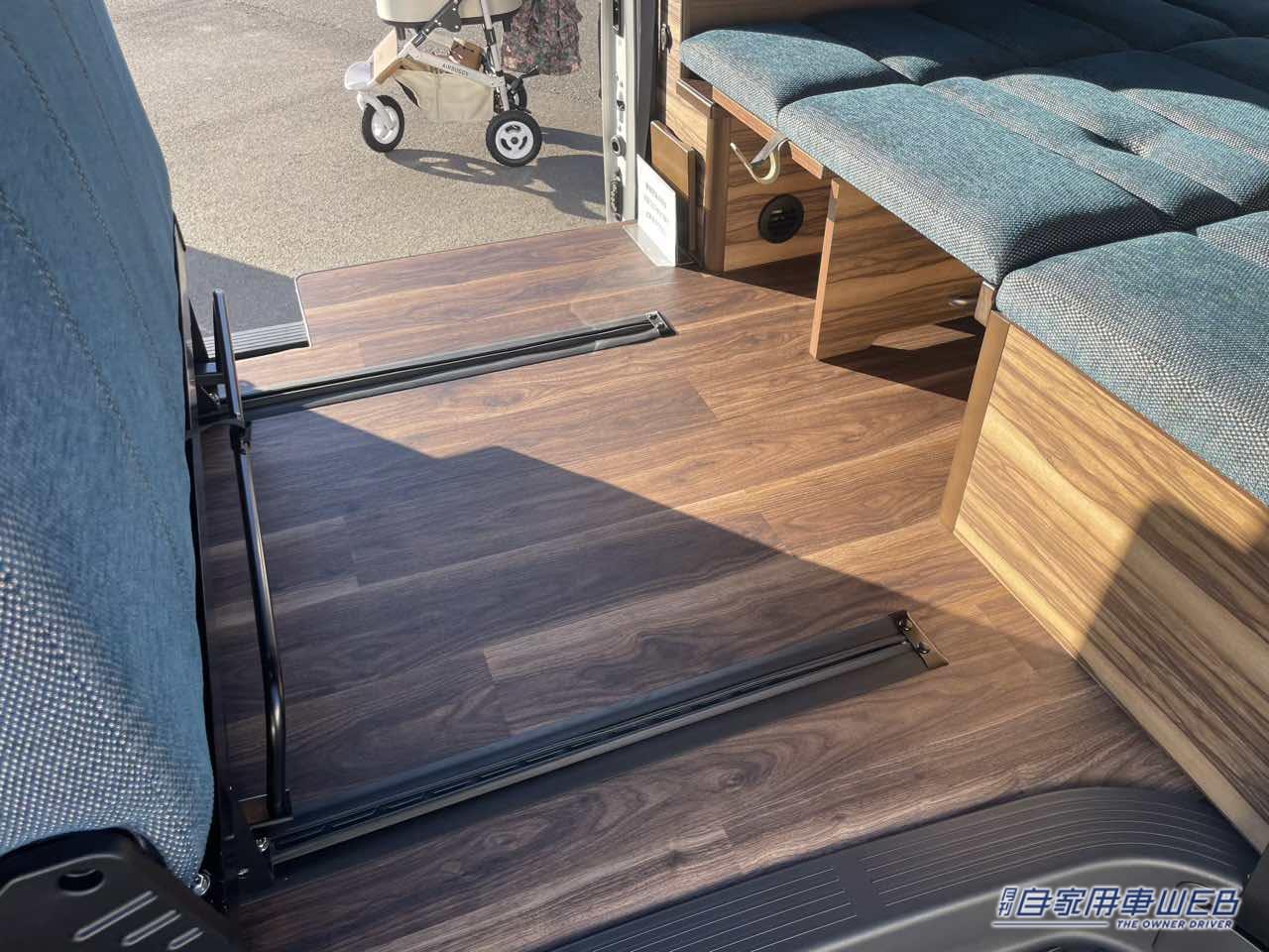 |抜群の収納力とマルチなフラットスペースが便利! トヨタ ハイエースがベースのキャンパー