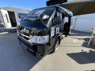 シックな雰囲気に無骨さをプラス! 男心をくすぐるトヨタ ハイエースがベースのキャンパー