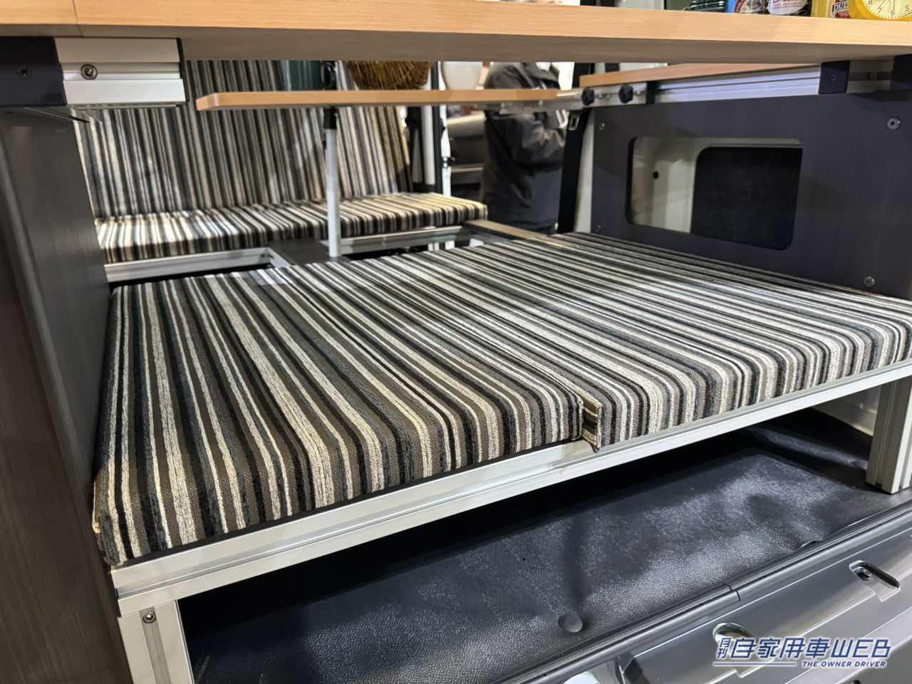 |おしゃれで広くてシンプルだ! トヨタ ピクシスバンがベースの軽キャンパー