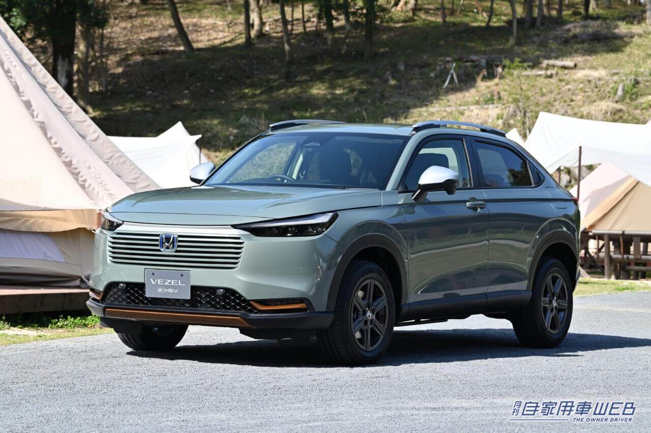 |写真でチェック! 注目モデルの気になるグレード【ホンダ ヴェゼル e:HEV X HuNTパッケージ】