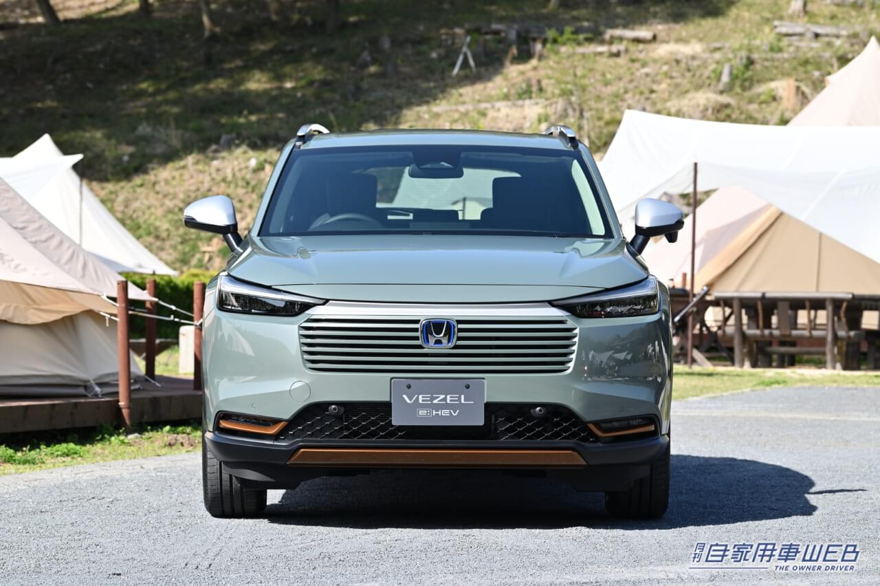 |写真でチェック! 注目モデルの気になるグレード【ホンダ ヴェゼル e:HEV X HuNTパッケージ】