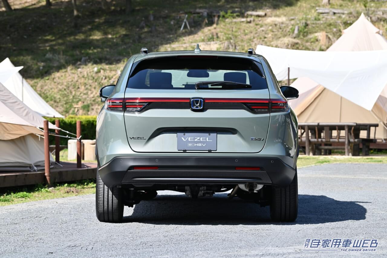 |写真でチェック! 注目モデルの気になるグレード【ホンダ ヴェゼル e:HEV X HuNTパッケージ】