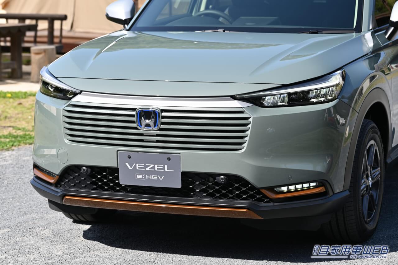 |写真でチェック! 注目モデルの気になるグレード【ホンダ ヴェゼル e:HEV X HuNTパッケージ】