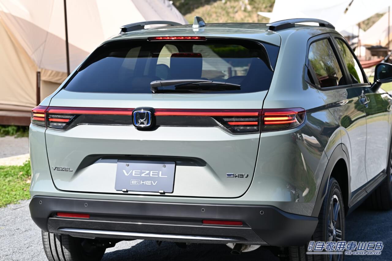 |写真でチェック! 注目モデルの気になるグレード【ホンダ ヴェゼル e:HEV X HuNTパッケージ】