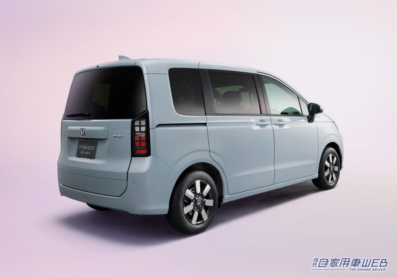 |ホンダ、新型フリードを先行公開。ハイブリッドが待望の「e:HEV」に進化!