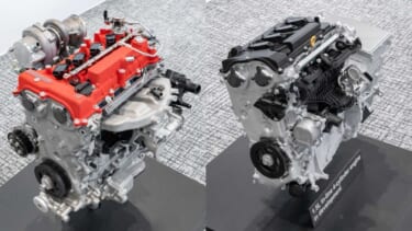 「ENGINE ReBORN」トヨタが電動化時代の新型エンジン2機種を初公開。【マルチパスウェイワークショップ TOYOTA編】