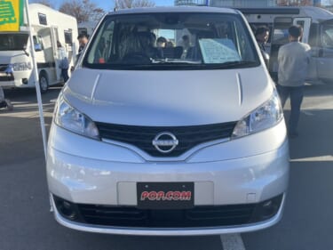 運転しやすいサイズ感でも、車内はしっかり広くて快適! 日産NV200バネットがベースのキャンパー